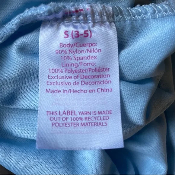 Baby blue lace bustier top small - Picture 7 of 9